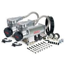 Viair 485C Gen.2 Dualpack Kromade Kompressorer Luftfjädring CE-Märkta